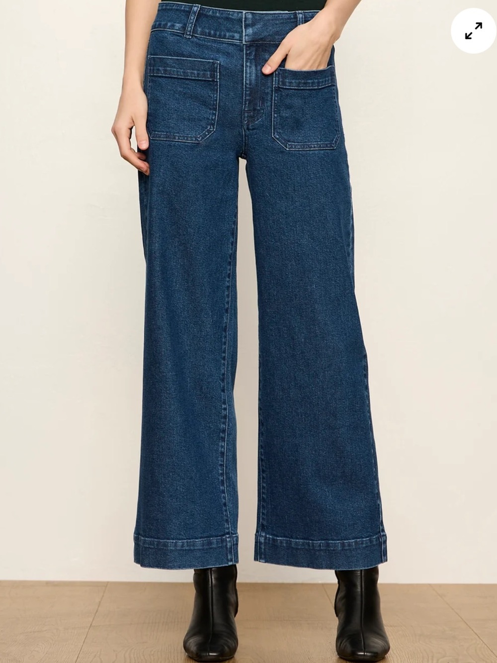 Sanctuary Chelsea High-Rise Wide Leg Jeans